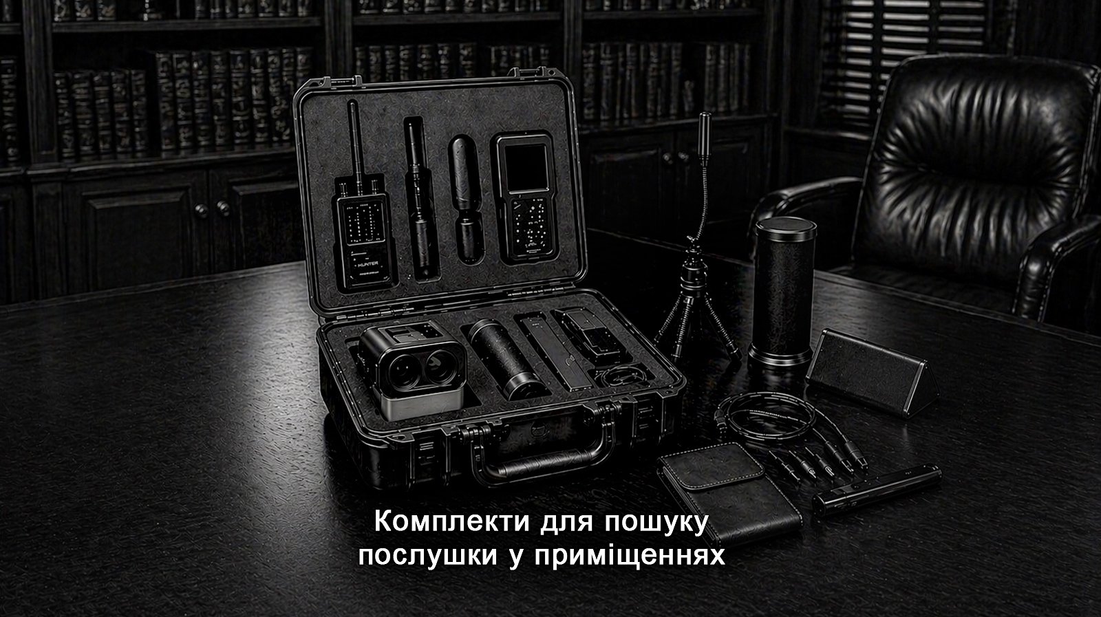 Комплекти для пошуку послушки у приміщеннях